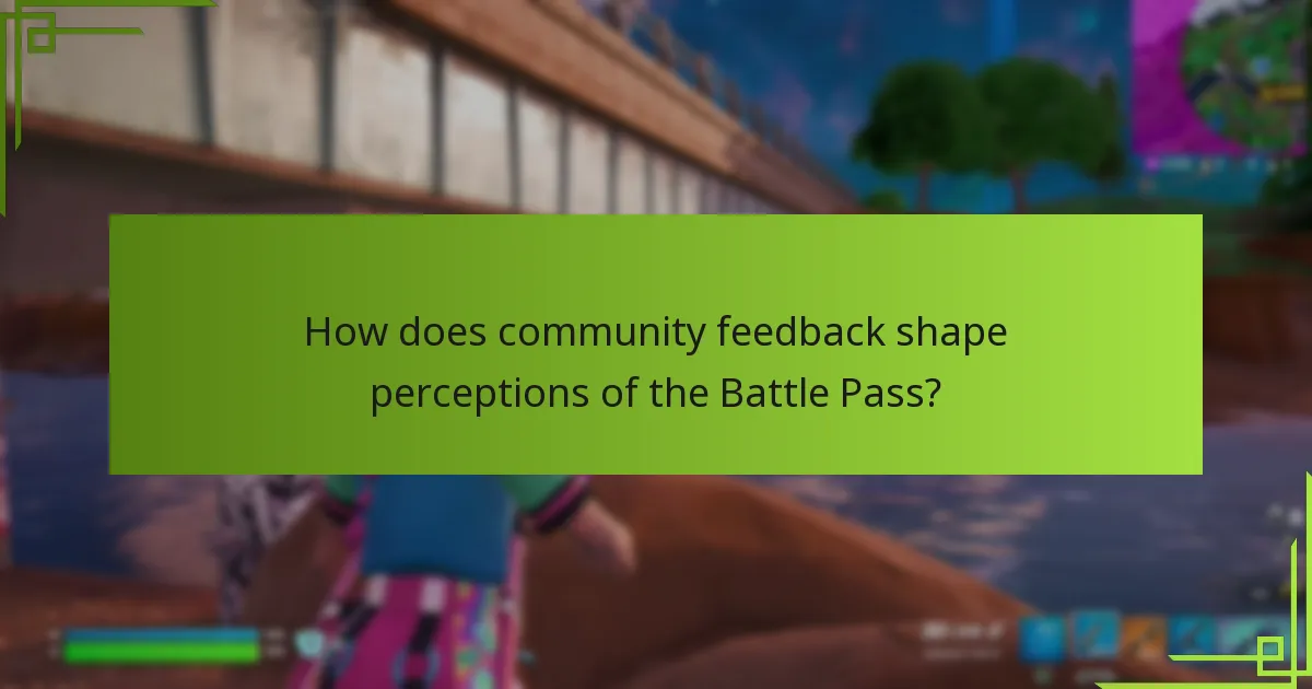 How does community feedback shape perceptions of the Battle Pass?
